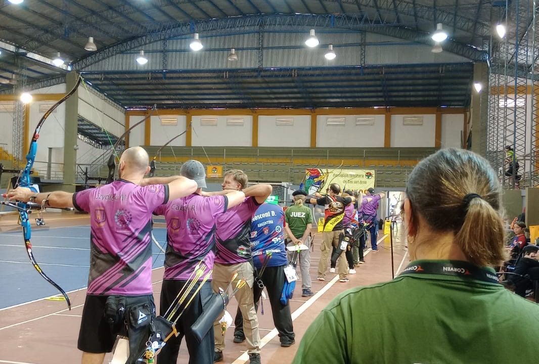 Capiovi recibió a los arqueros para su primer torneo del año